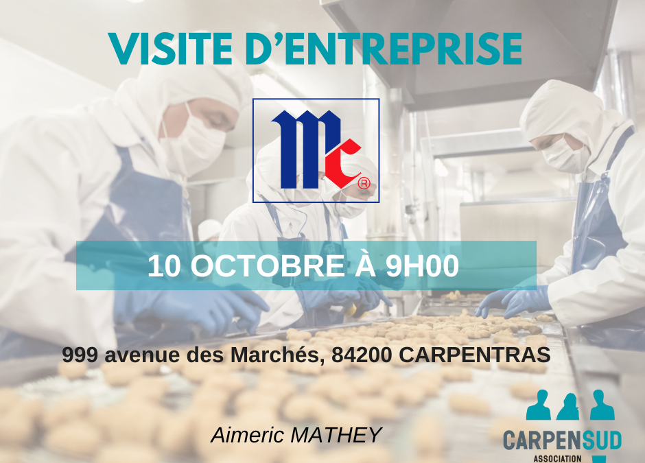 VISITE ENTREPRISE 10 OCT