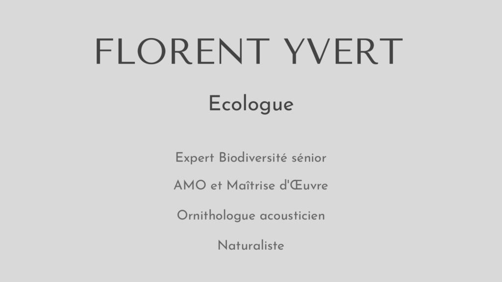 FLORENT YVERT ECOLOGUE — logo