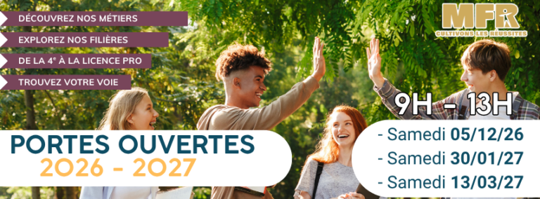 Journée Portes Ouvertes 2026-2027