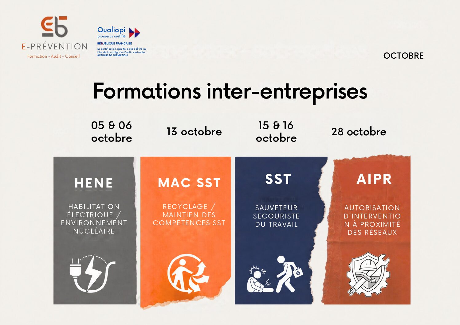 Formations inter-entreprises