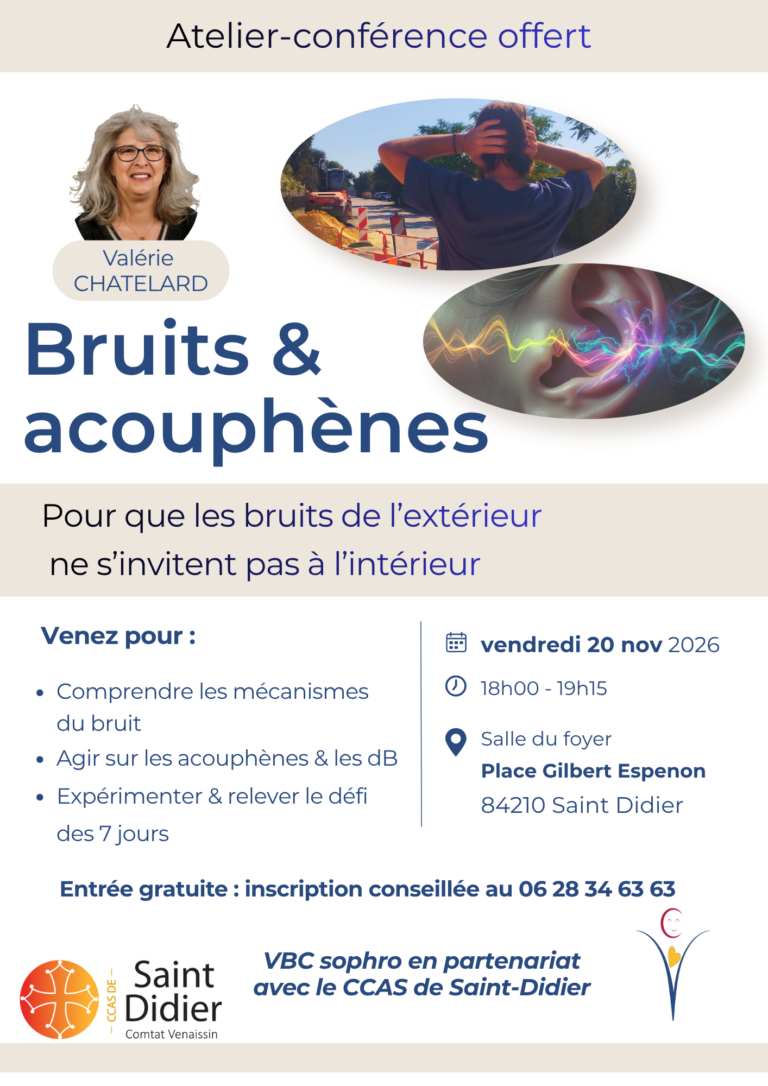 Bruits et acouphènes. Parlons-en !